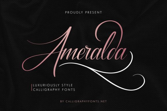 Ameralda: A Script Font with Elegance and Versatility