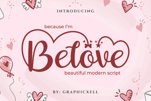 Belove: A Handwritten Font That Breathes Life Into Your Creations