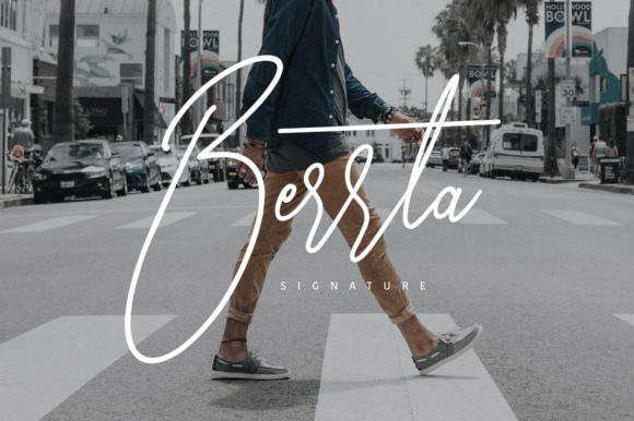 Berrta: A Script Font That Elevates Digital Branding