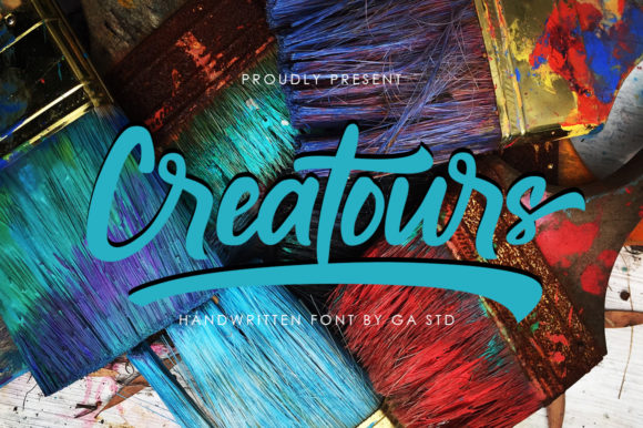 Creatours: A Script Font That Elevates Digital Branding