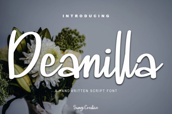 Deanilla: A Script Font with a Warm, Handwritten Soul