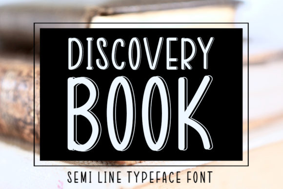 Discovery Book: A Versatile Font for Creative Branding