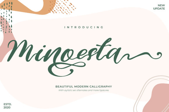 Font for Branding: Minoesta’s Timeless Script