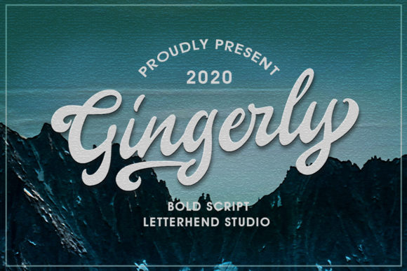 Gingerly: A Script Font That Adds Elegance to Branding Projects