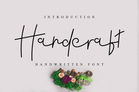 Handcraft: A Handwritten Font for Creative Branding
