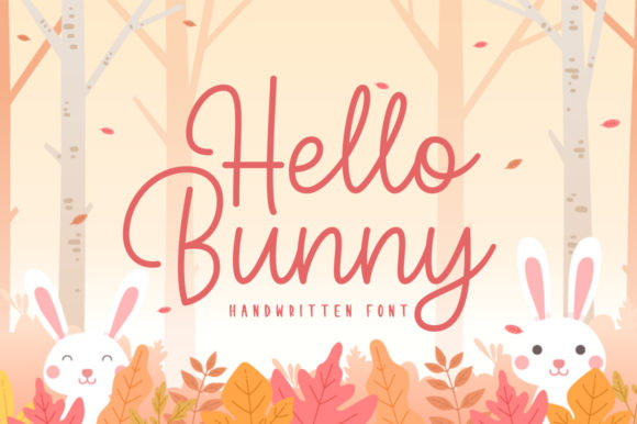 Hello Bunny: A Font That Breathes Life into Your Handmade Creations