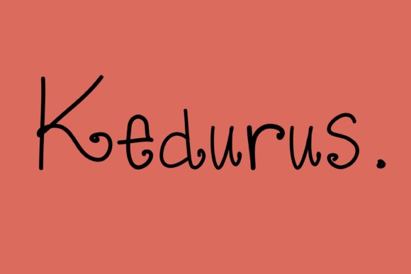 Kedurus: The Font That Elevates Your Campaigns