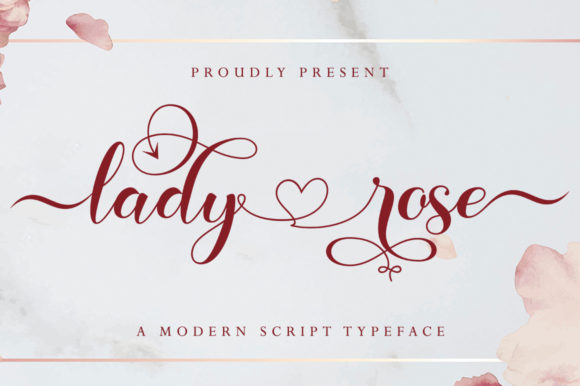 Lady Rose: A Handwritten Font for Editorial Elegance