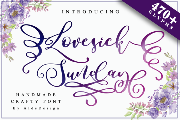 Lovesick Sunday: A Font That Adds Romance to Your Web Design