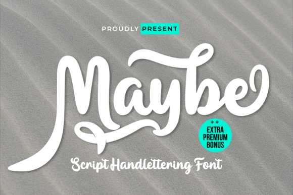 Maybe: A Versatile Handwritten Font for Creative Branding