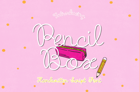 Pencil Box: A Script Font That Adds Personality to Your Campaigns