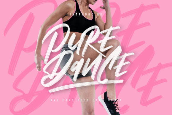 Pure Dance Font: A Script Amp for Web Design