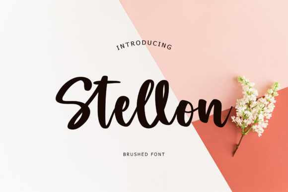 Stellon: A Handwritten Font for Digital Design Excellence