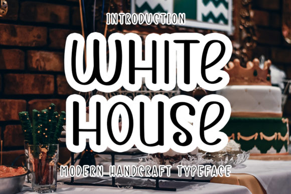 White House: A Handwritten Font for Digital Design